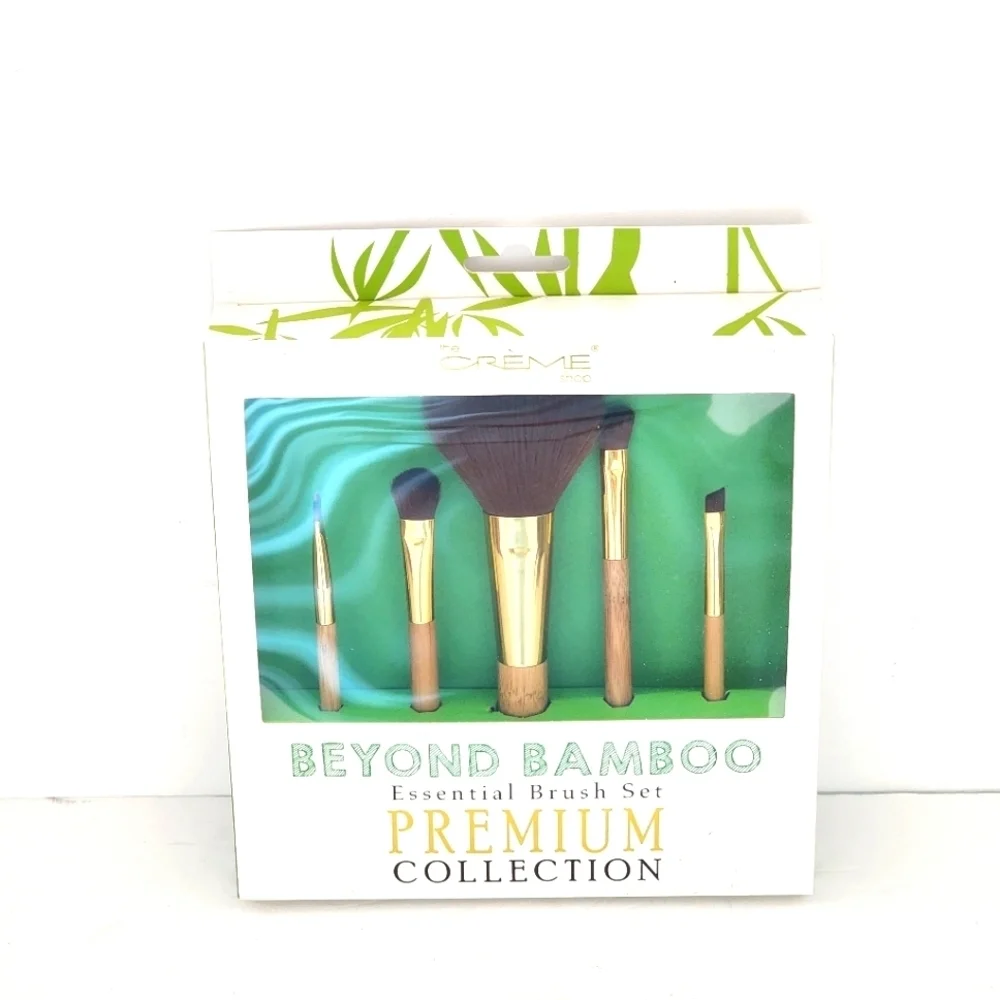 The Creme Shop Beyond Bamboo Essential Brush Set Premium Collection 5 pieces